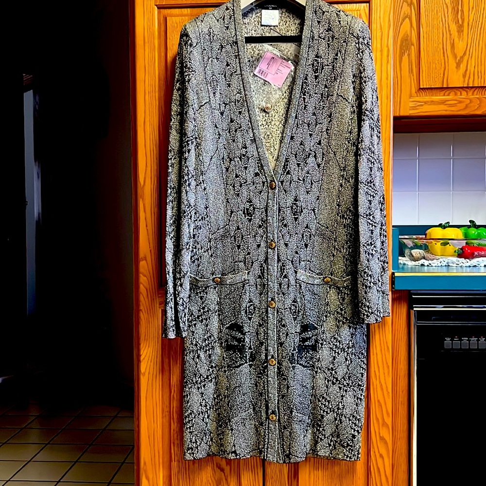 CHANEL SILK CARDIGAN